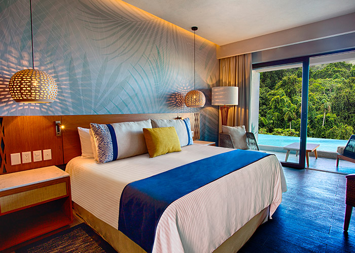 Picture of hotel room