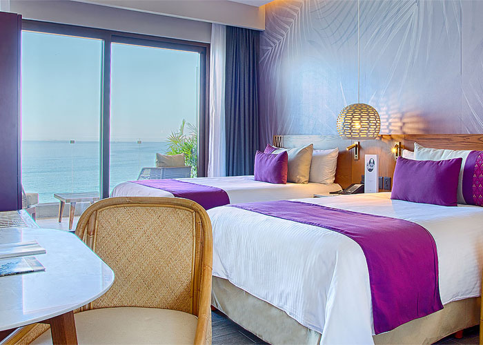Picture of hotel room